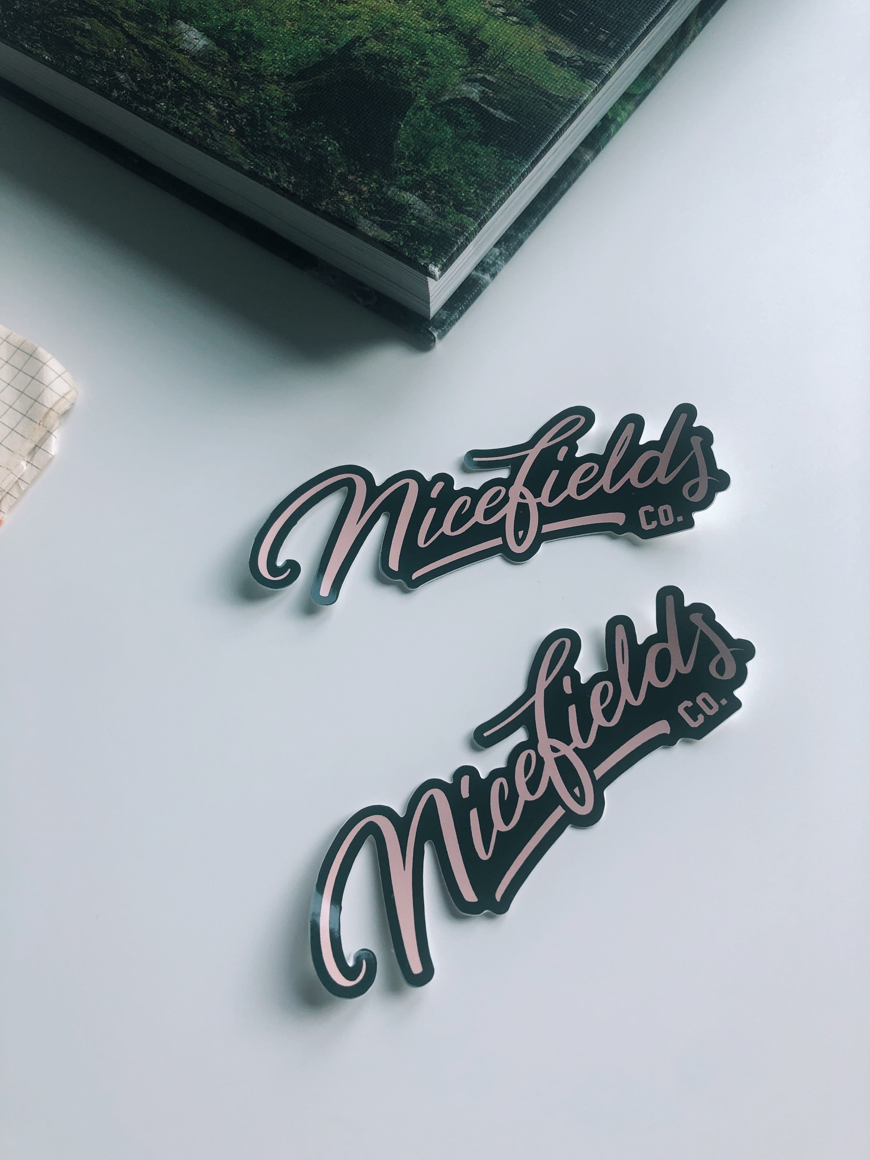 Nicefields Logo Sticker