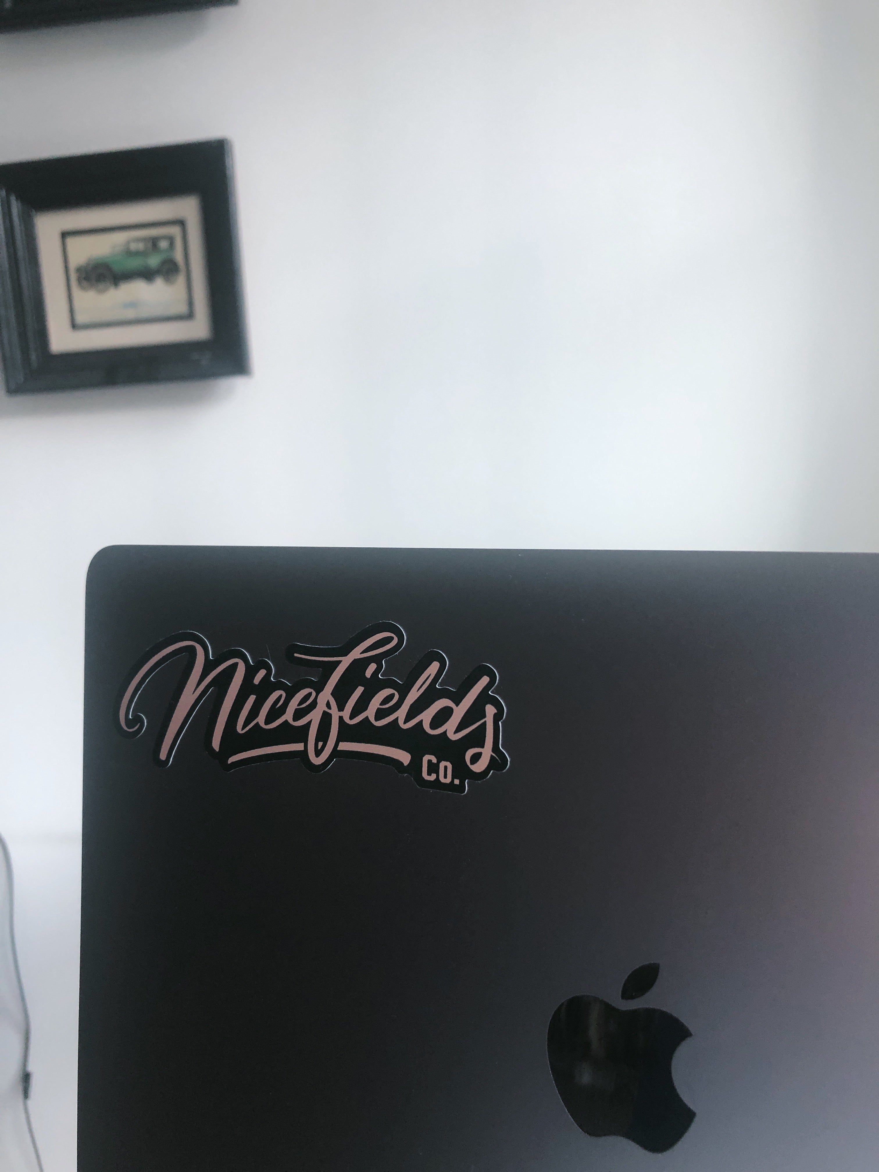 Nicefields Logo Sticker
