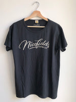 Load image into Gallery viewer, Nicefields Co. Original Logo Tee in Charcoal
