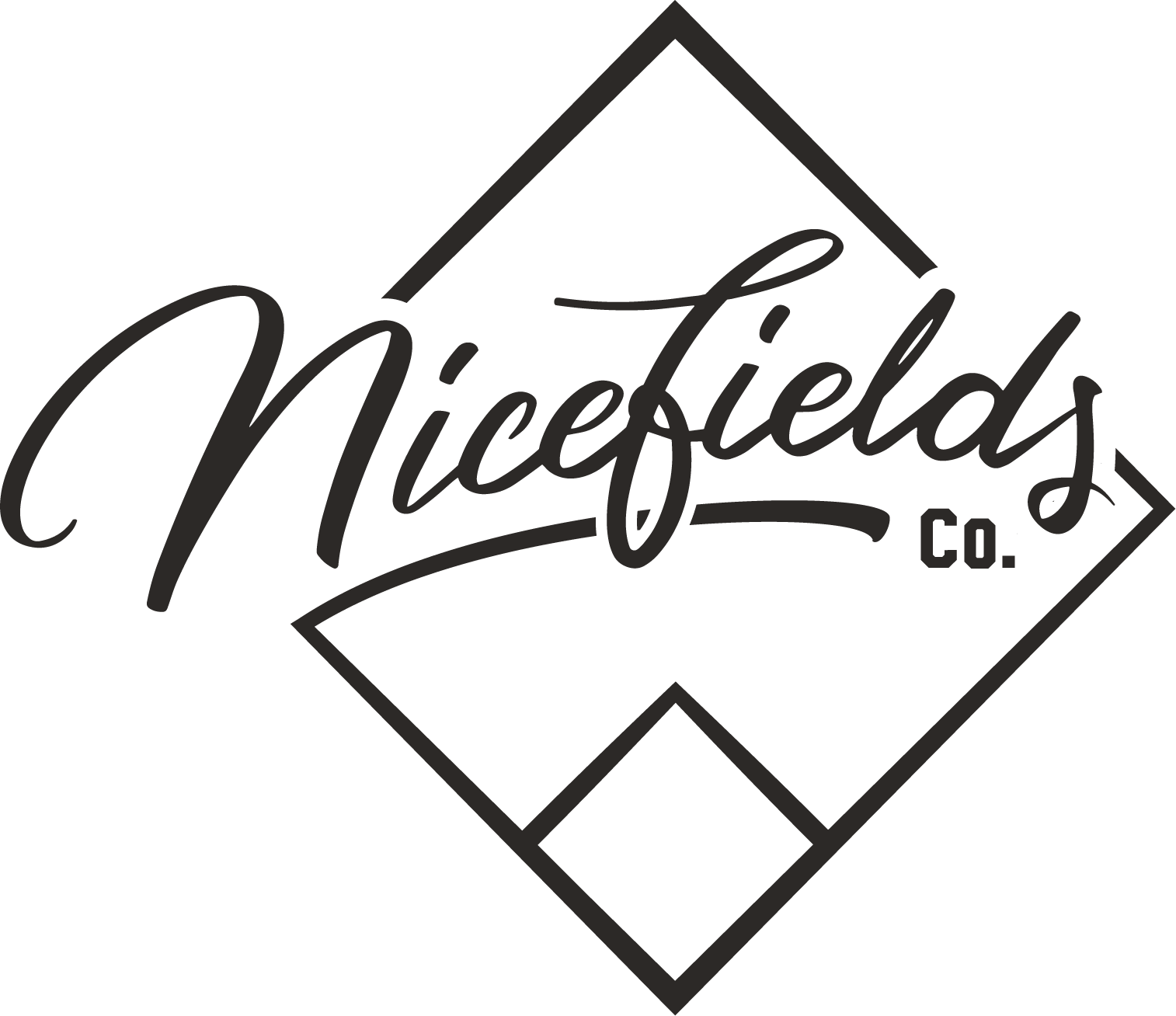 Nicefields Co. Diamond Logo Sticker