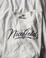Load image into Gallery viewer, Nicefields Co. Original Logo Tee in Off-white

